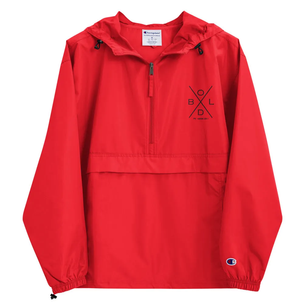 Bold Packable Jacket (Red)