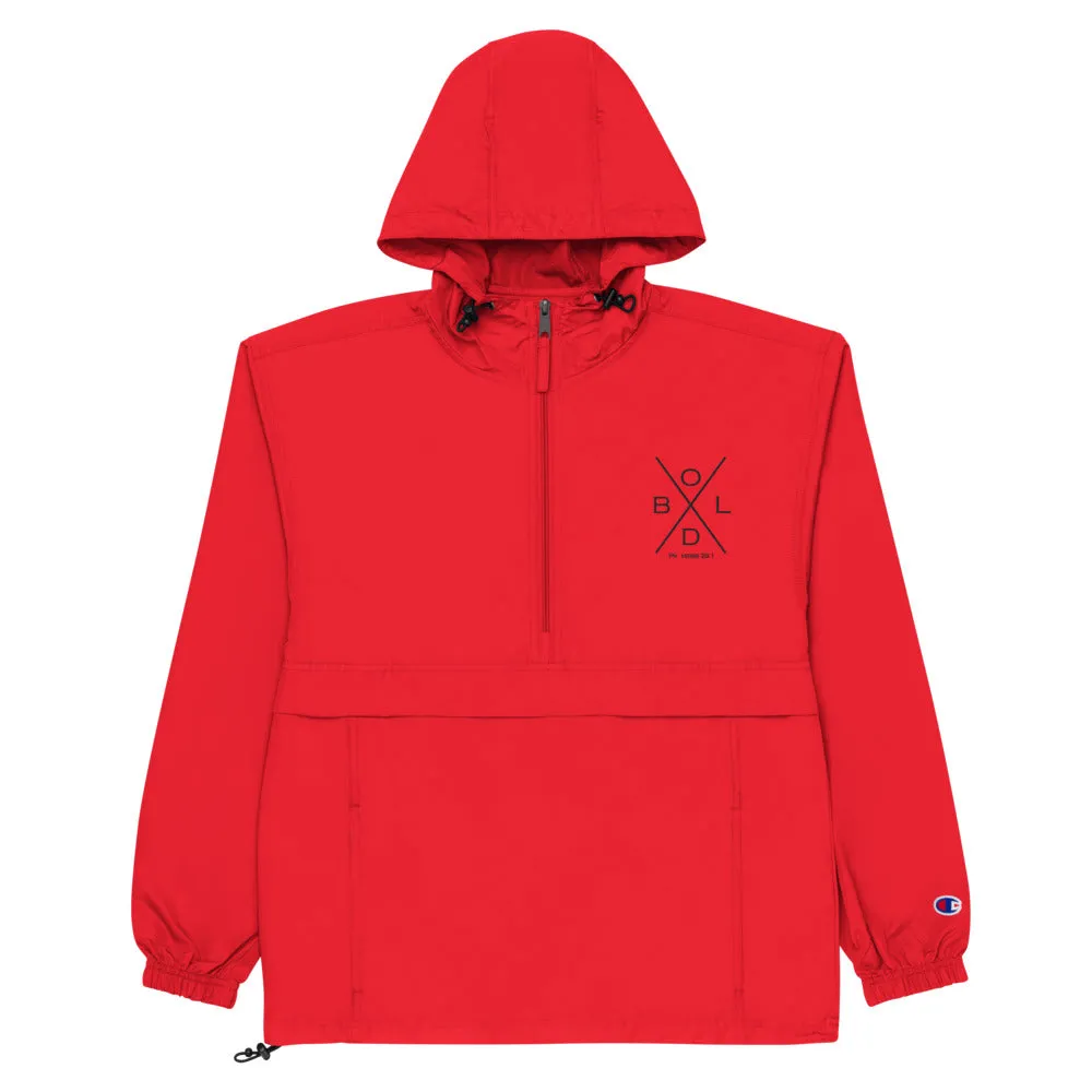 Bold Packable Jacket (Red)