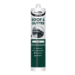 Bond It Roof- Mate Roof & Gutter Butyl Sealant- Black