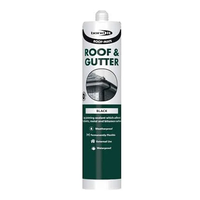 Bond It Roof- Mate Roof & Gutter Butyl Sealant- Black