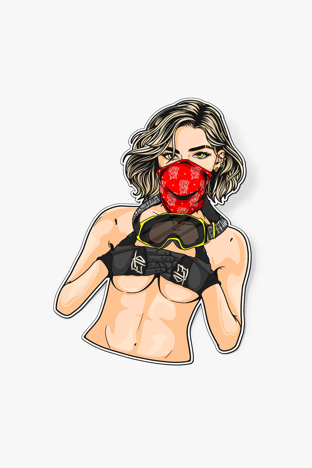 Boobie Bandit Sticker