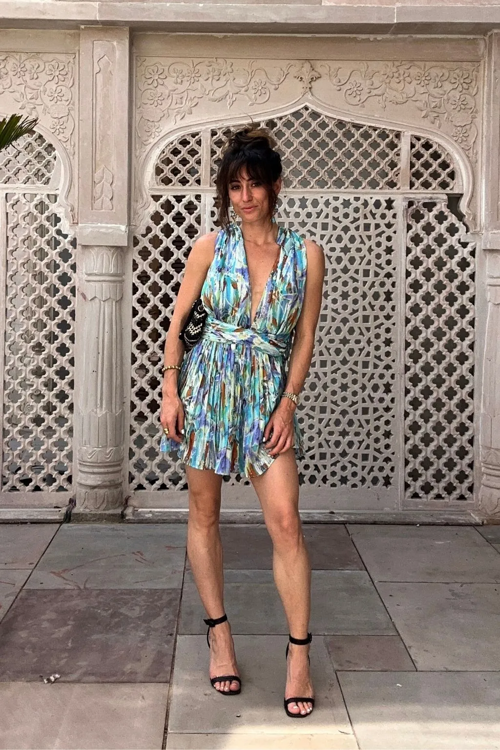 Bora Bora Abstract Romper