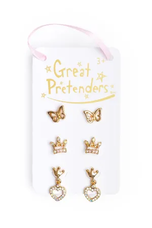 Boutique Royal Crown Studded Earrings