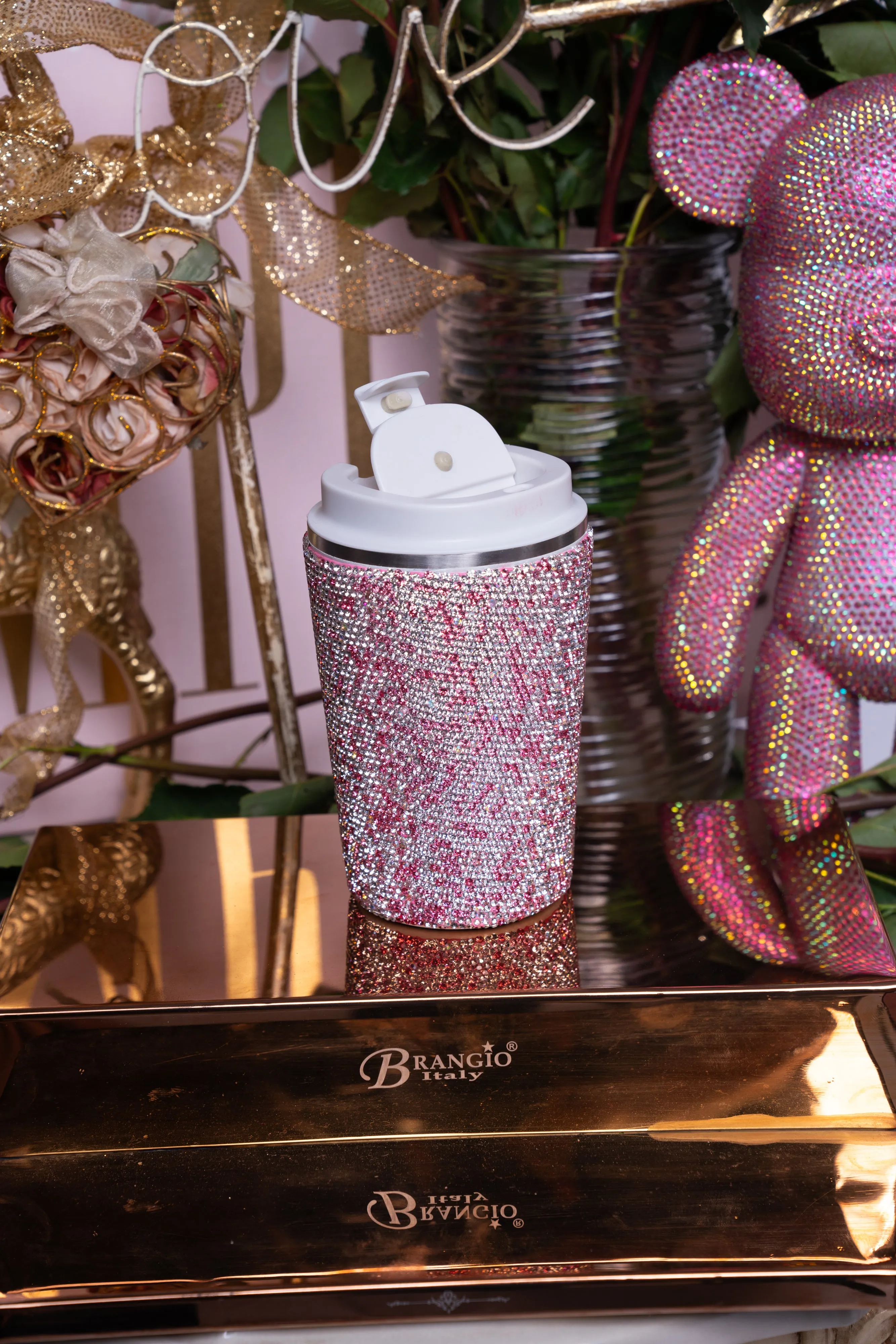 Brangio Luxury Bling Rhinestone Tumbler