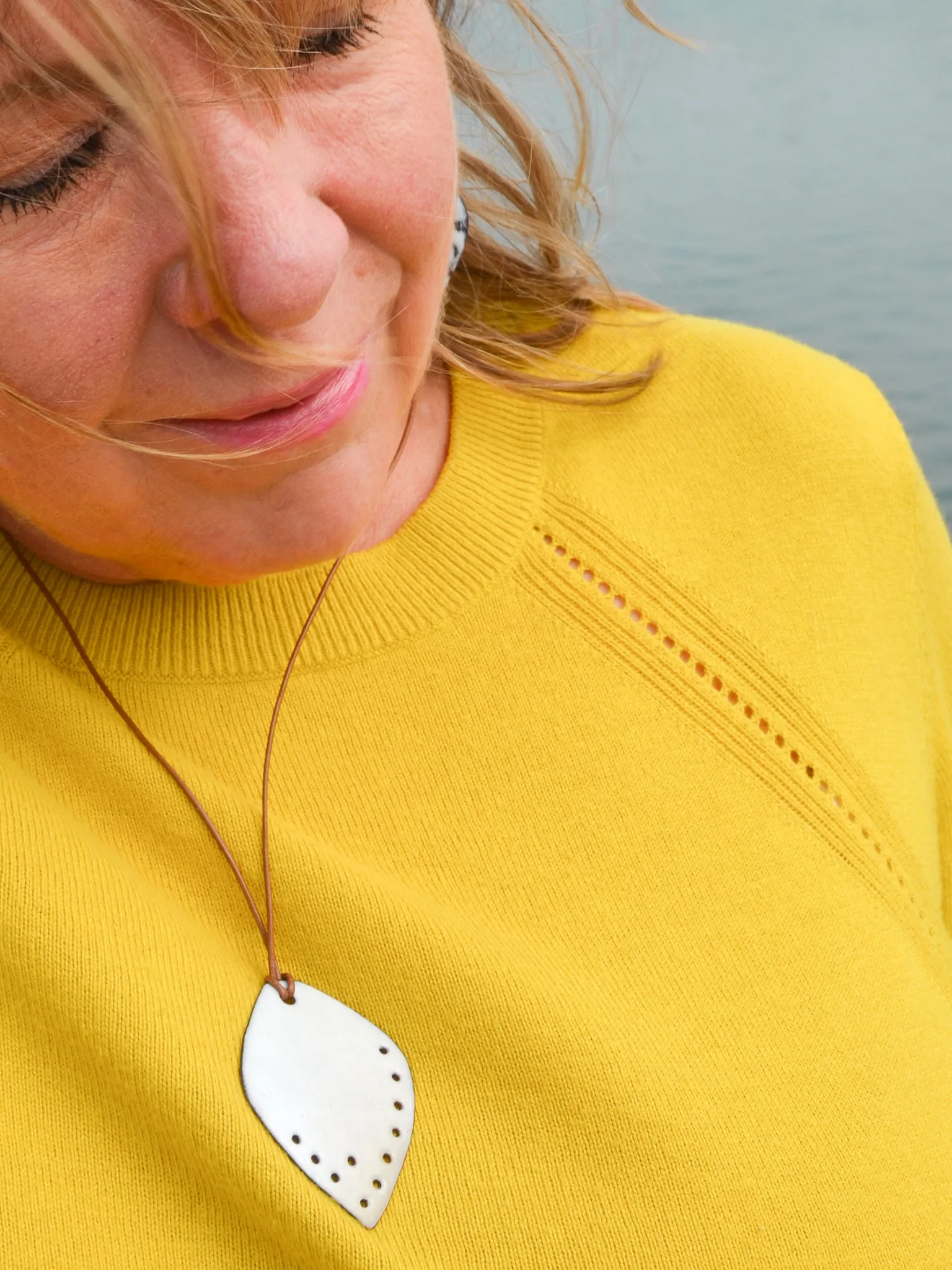 Breathe Necklace (two colors)
