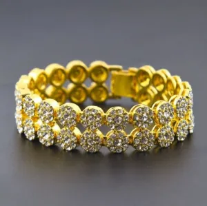 BUD 2 Row Flower Bracelet | 970831