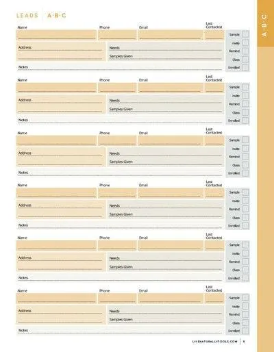 Build Naturally Organizer