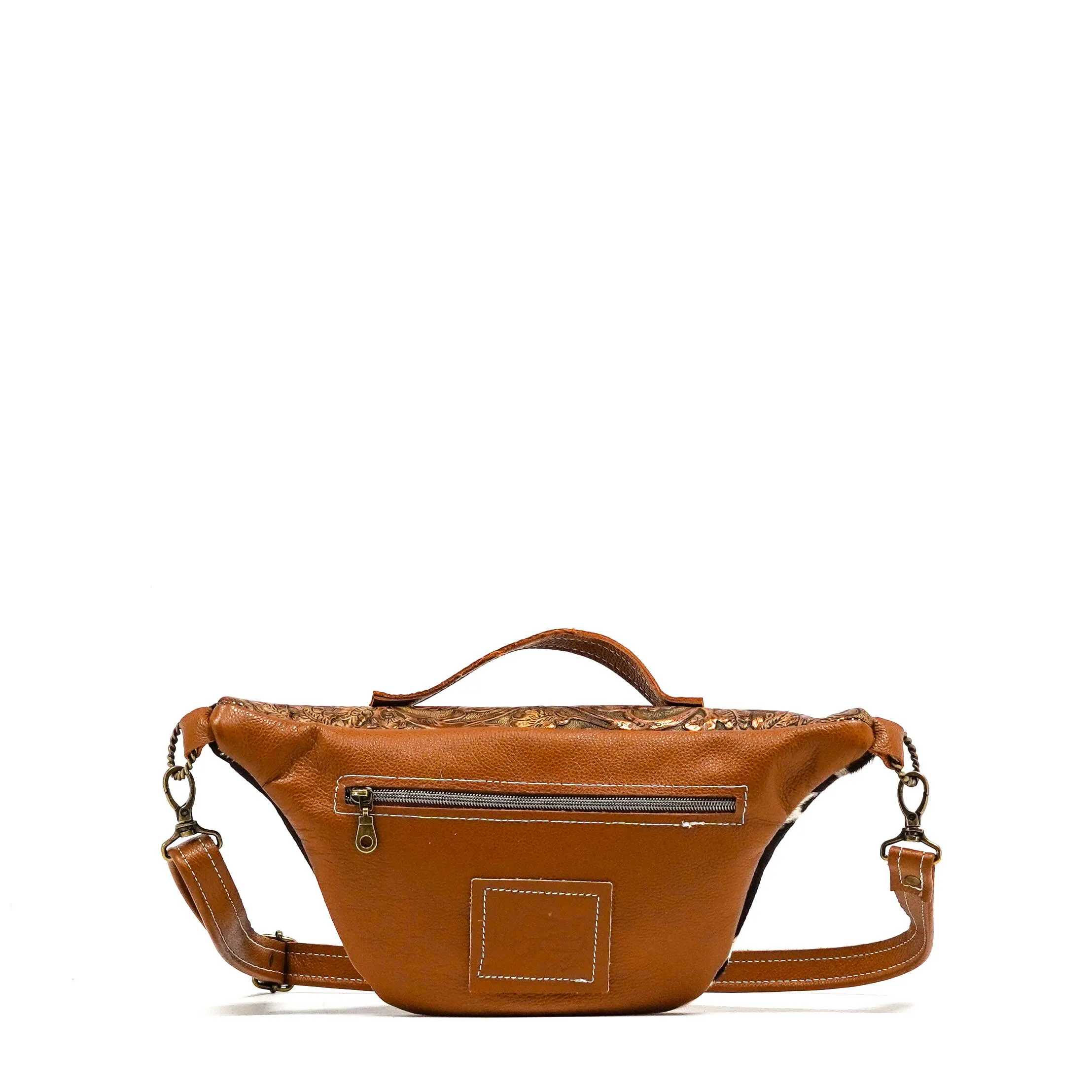 Bum Bag - Black & White w/ Wyoming Tool