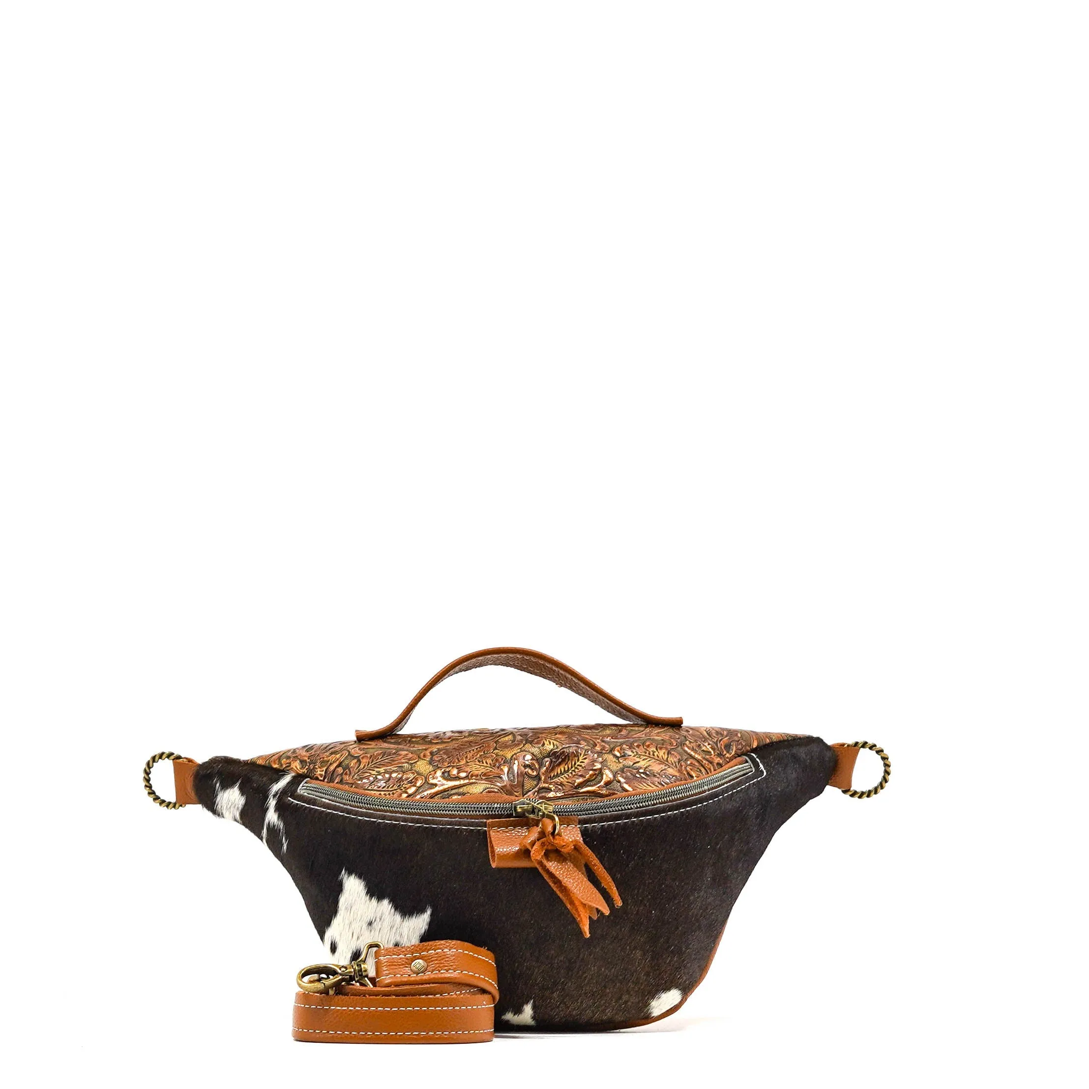 Bum Bag - Black & White w/ Wyoming Tool