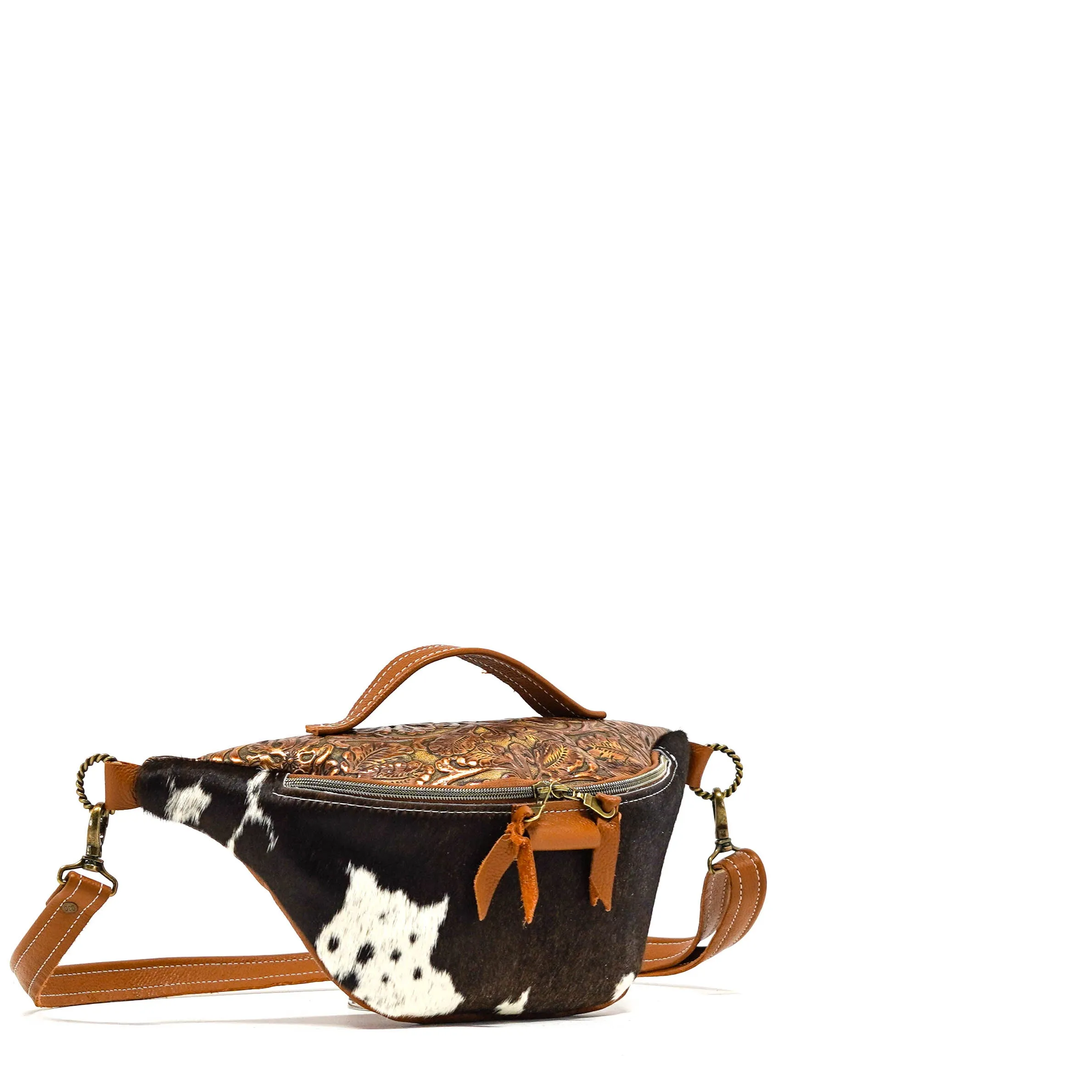 Bum Bag - Black & White w/ Wyoming Tool