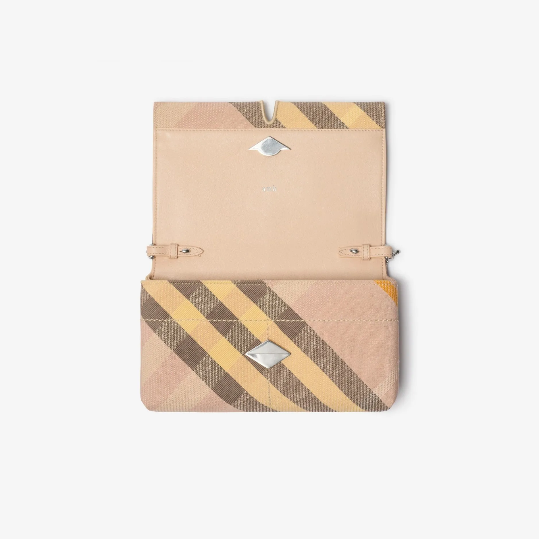 Burberry Mini Snip Chain Bag in Teacup