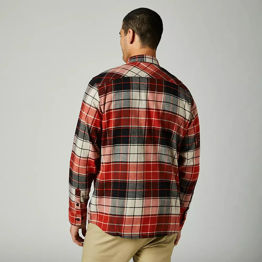 Camisa Lifestyle Grainz Utility Rojo Fox