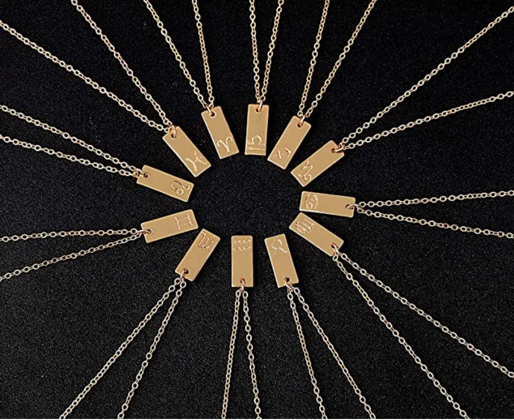 Cancer geometric necklace