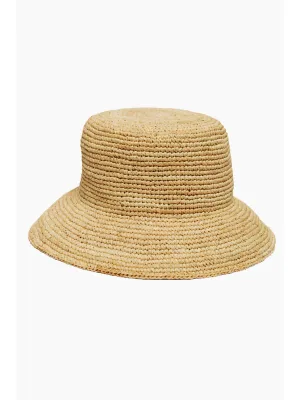 Cannes Bucket Hat in Natural