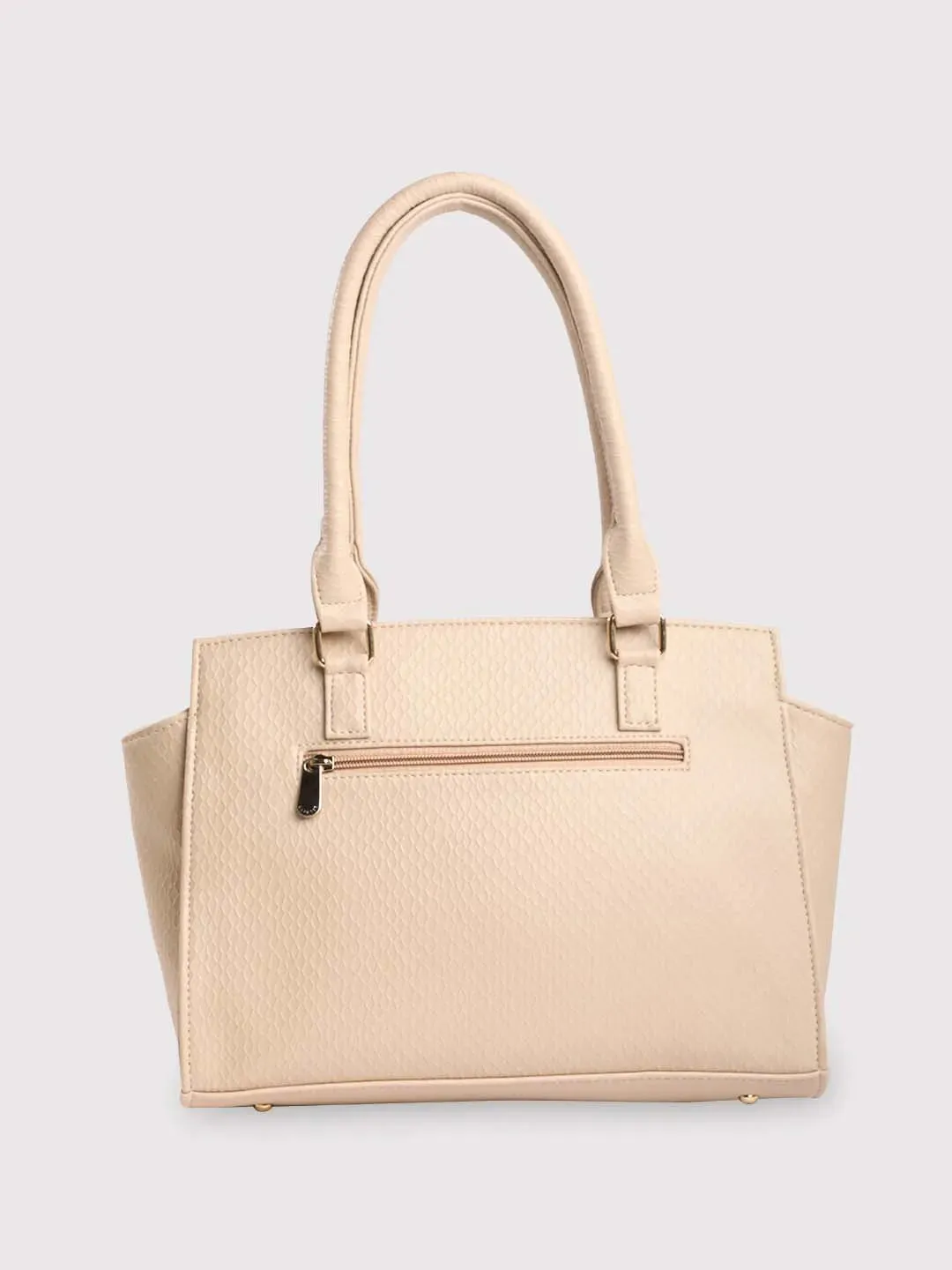 Caprese Fiona Medium Beige Office Tote Bag