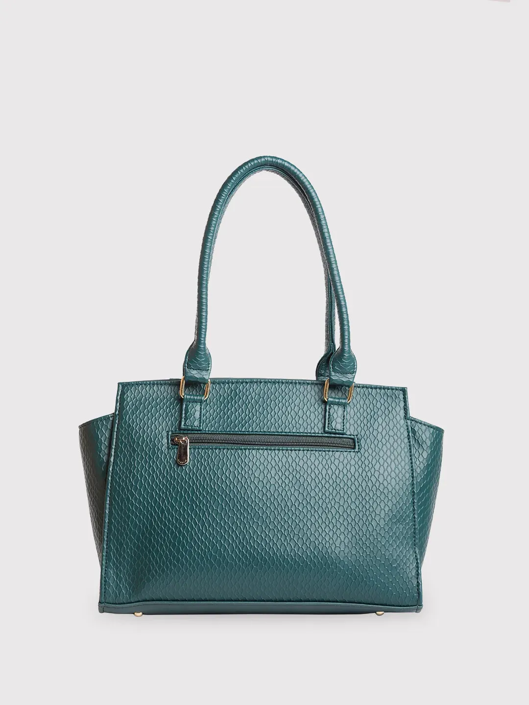 Caprese Fiona Medium Teal Tote Bag