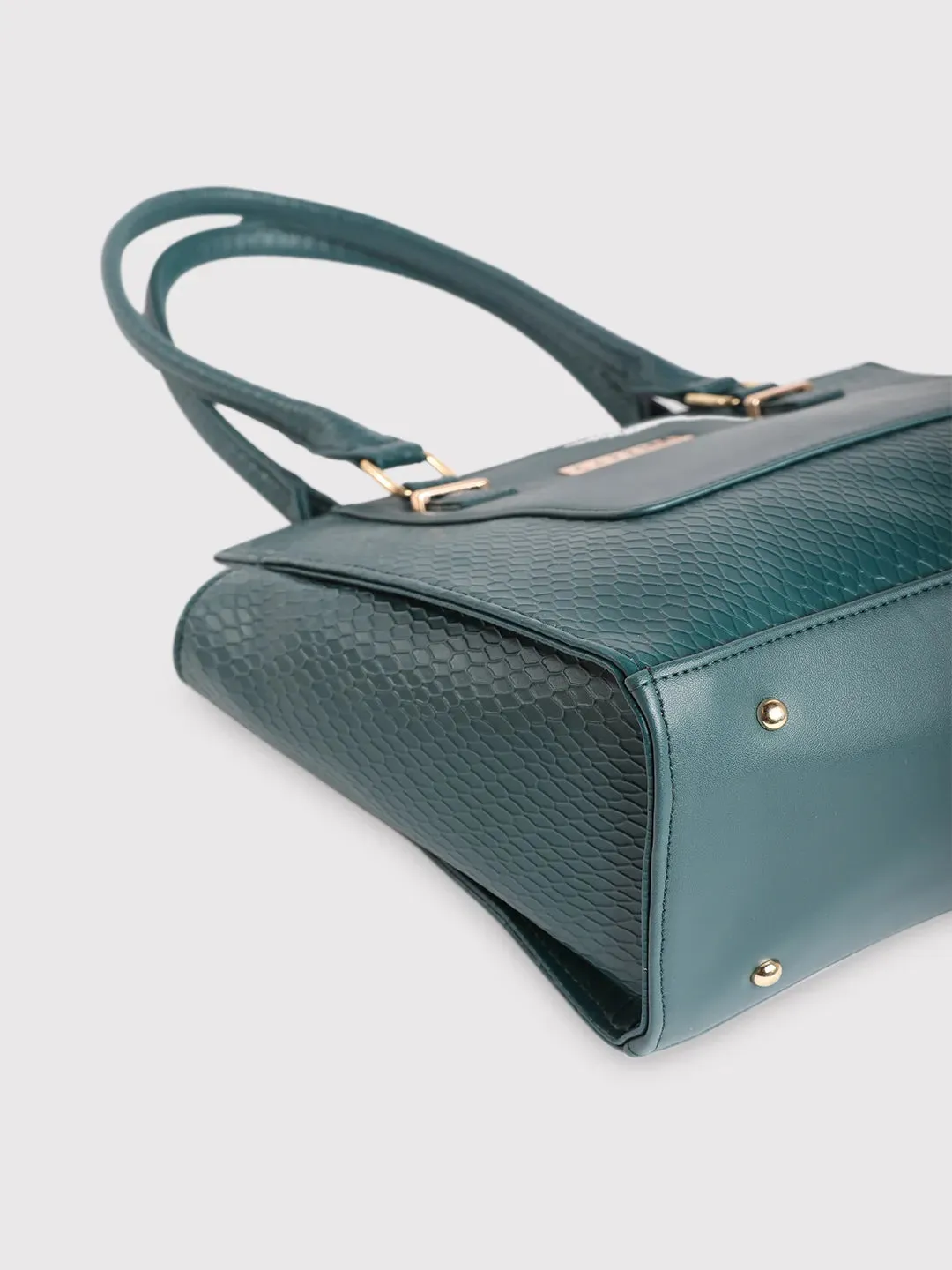 Caprese Fiona Medium Teal Tote Bag