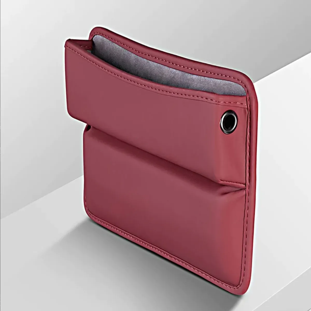 Car Seat Gap Filler Organizer, Custom-Fit For Car, Multifunctional PU Leather Console Side Pocket Organizer for Cellphones, Cards, Wallets, Keys WAMS226