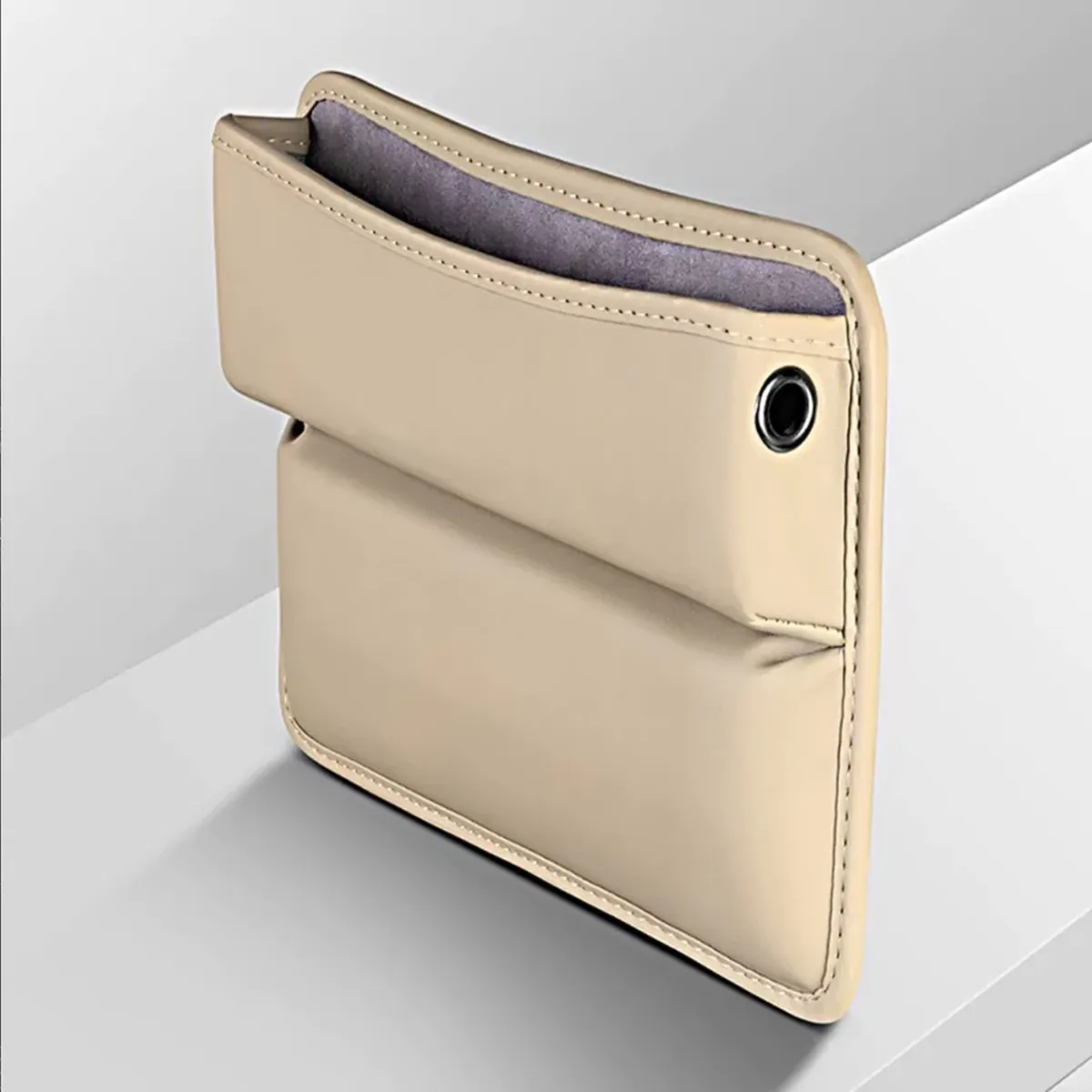 Car Seat Gap Filler Organizer, Custom-Fit For Car, Multifunctional PU Leather Console Side Pocket Organizer for Cellphones, Cards, Wallets, Keys WARA226