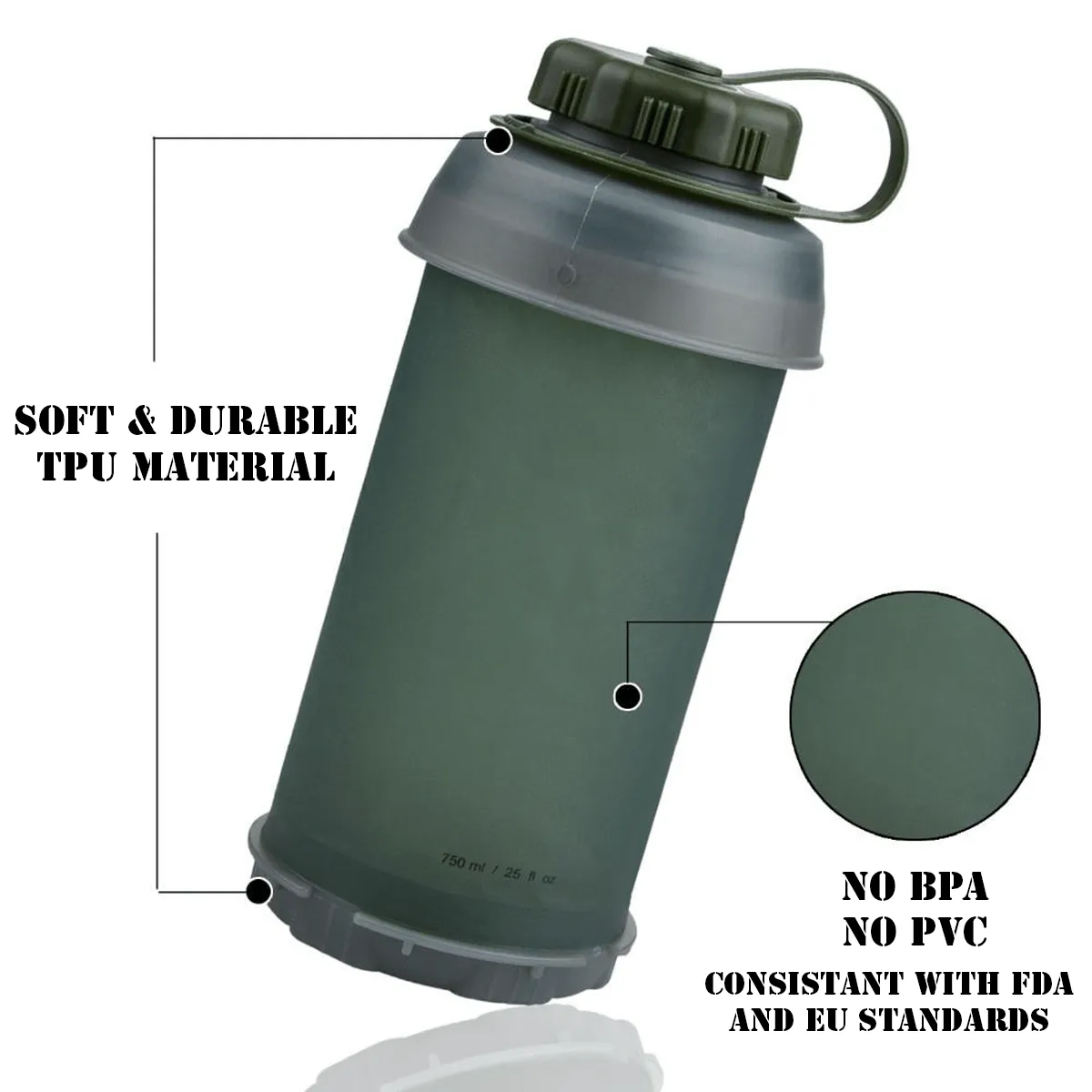 CATs Collapsible Bottle