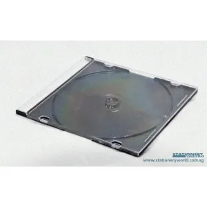 CD Slim Black Tray Jewel Case 5mm