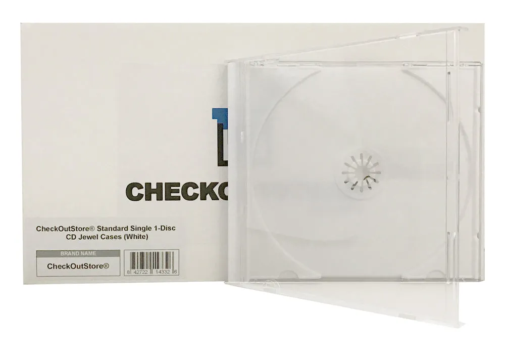 CheckOutStore Standard Single 1-Disc CD Jewel Cases