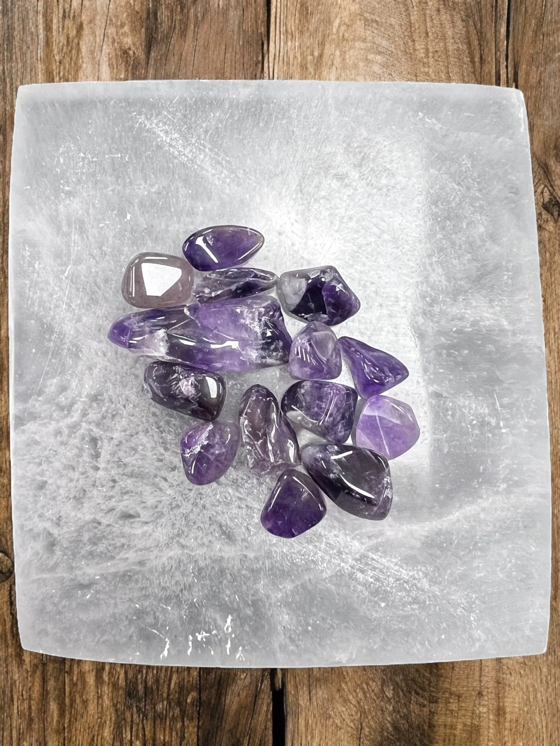 Chevron Amethyst Crystal Chips – 1 oz Bags