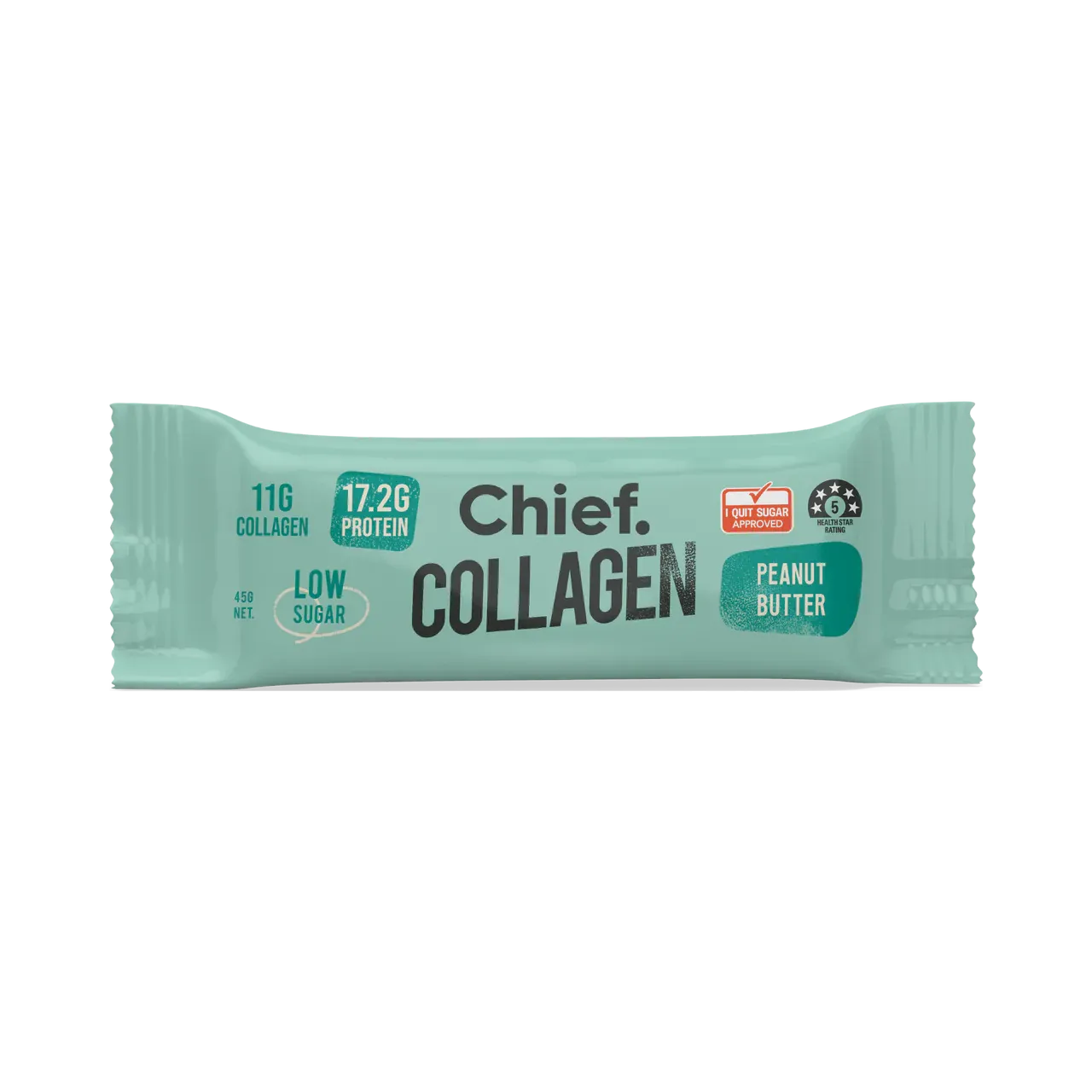 Chief Collagen Peanut Butter Protein Bar (Single Bar)