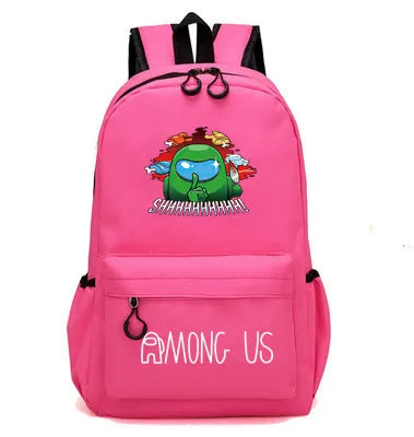 Children's Among Primary Space Werewolf Killing Surrounding The Backpacks
