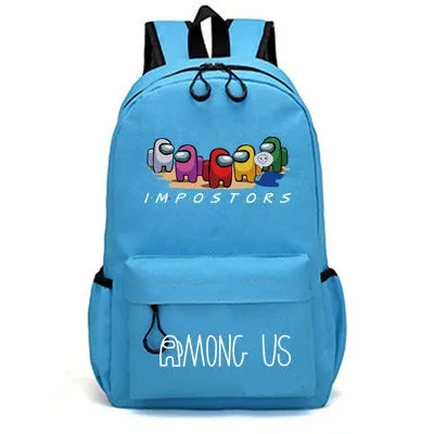 Children's Among Primary Space Werewolf Killing Surrounding The Backpacks