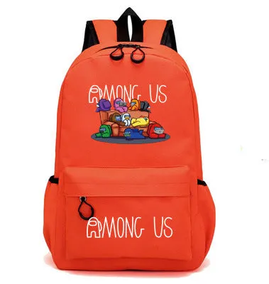 Children's Among Primary Space Werewolf Killing Surrounding The Backpacks