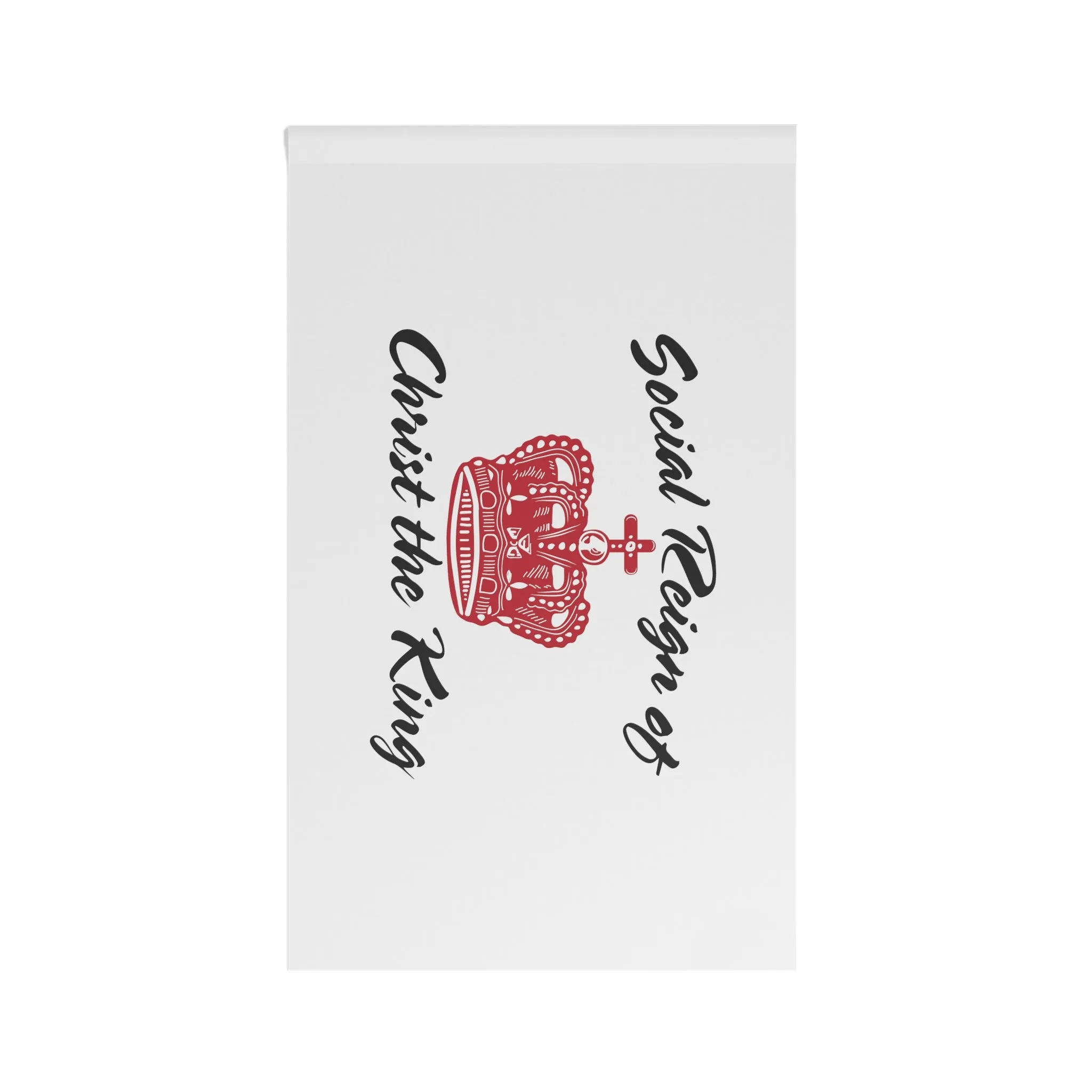 Christian Catholic Christ the King White House Banner Flags