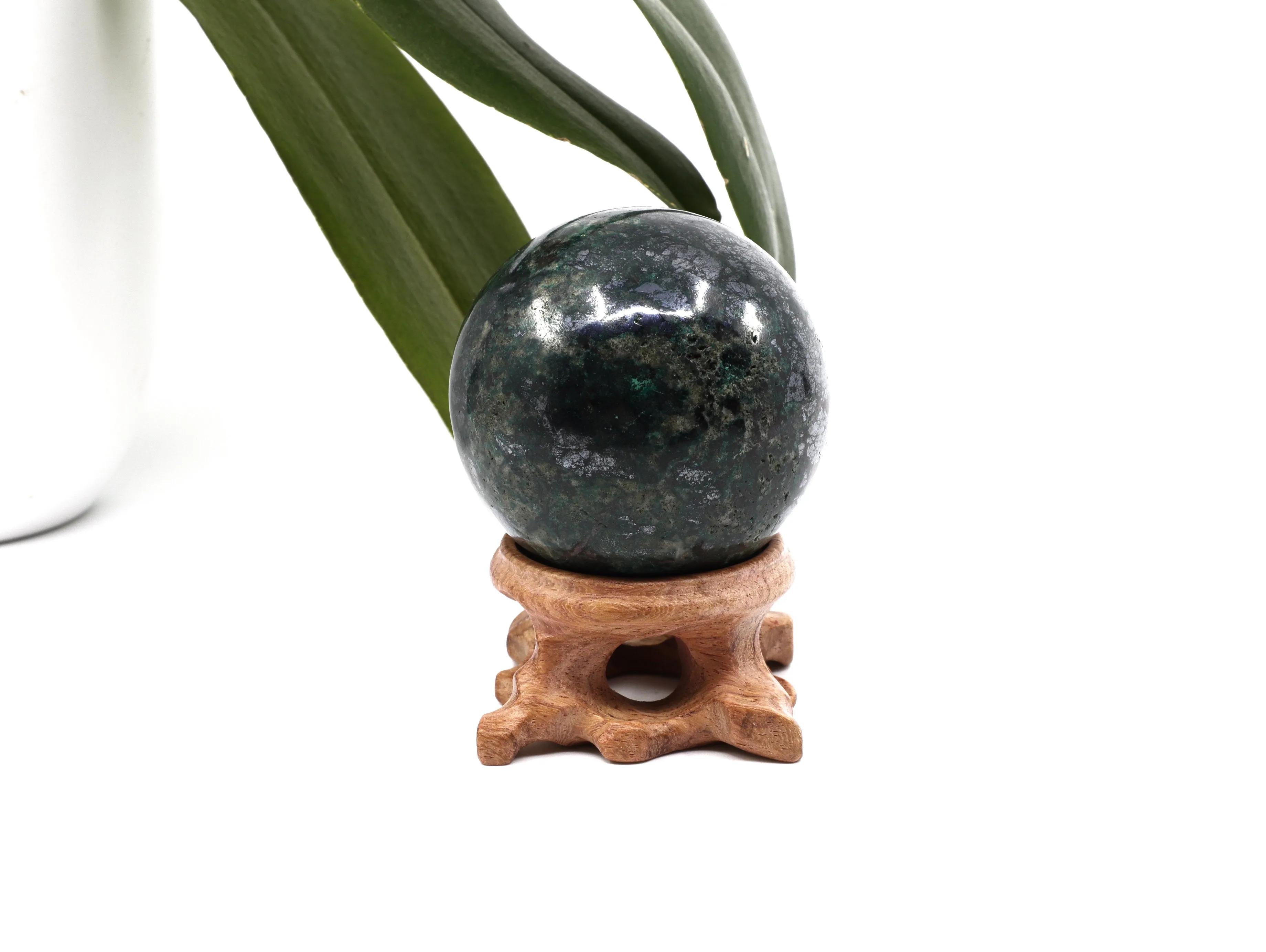 Chrysocolla Galena sphere | 335g