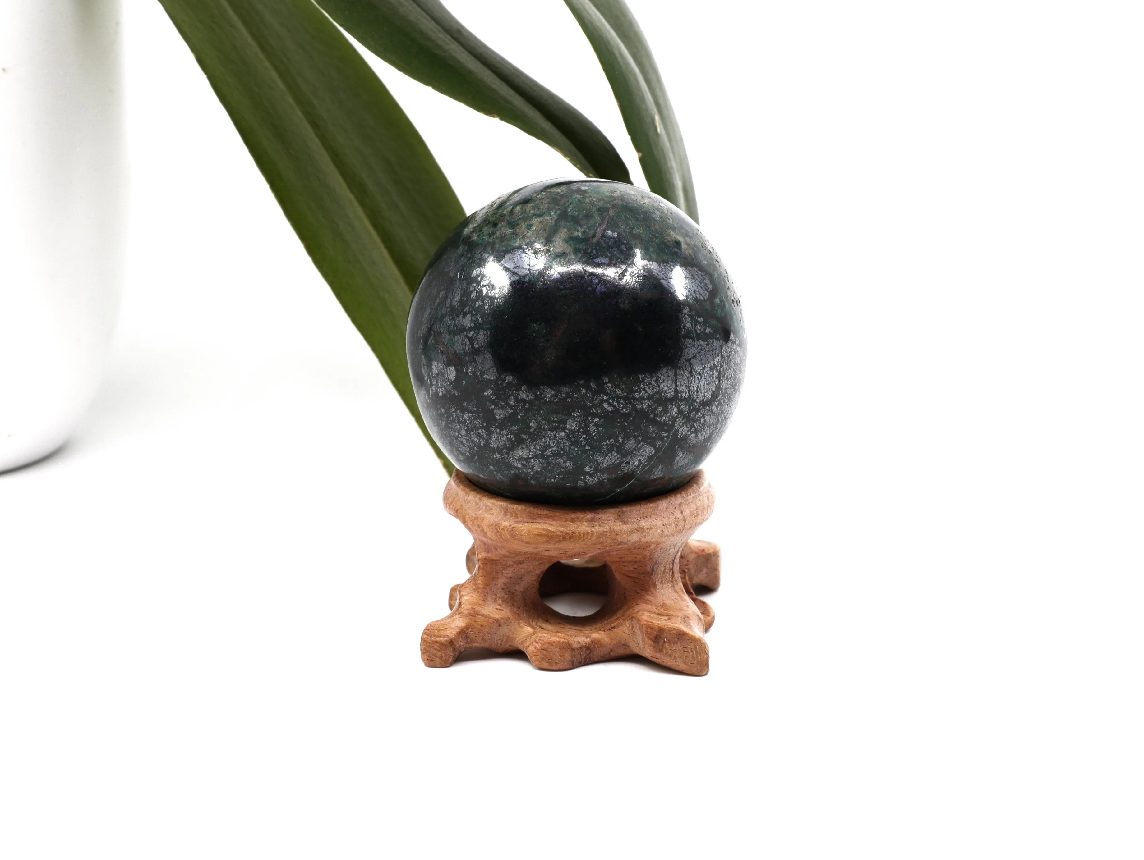 Chrysocolla Galena sphere | 335g