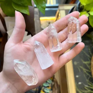 Clear Quartz Polished Standing Points