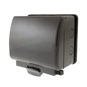 Click OA036AG Weatherproof IP66 2G 13A DP Switched Socket
