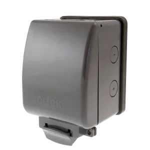 Click OA501AG Weatherproof IP66 1G Unfurnished Enclosure