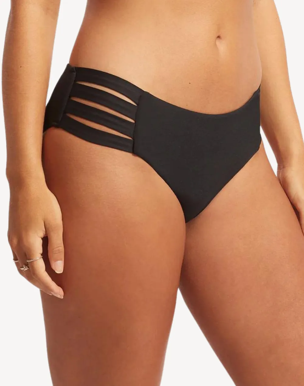 Collective Multi Strap Hipster Bikini Bottom