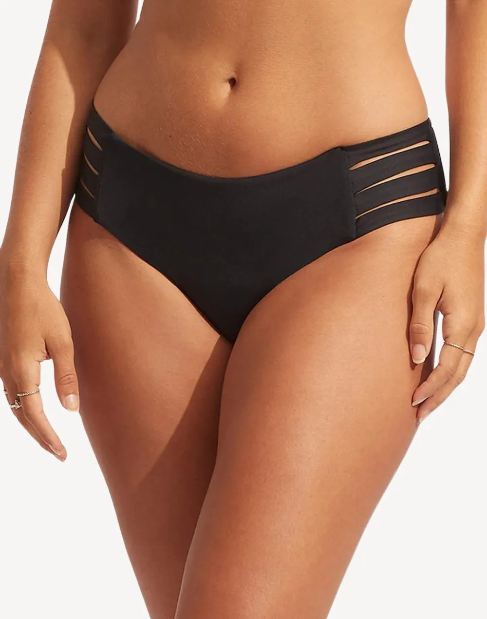 Collective Multi Strap Hipster Bikini Bottom