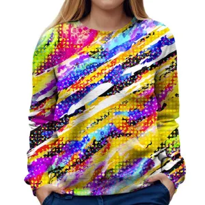 Color Party Womens Sweatshirt