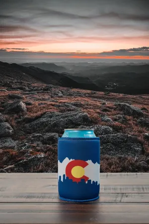 Colorado Skyline Can Koozie