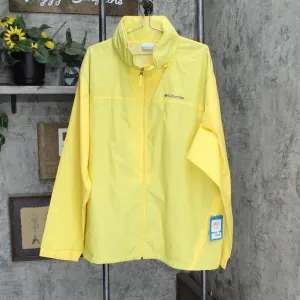 Columbia Men's Glennaker Lake Rain Jacket 1442361 Sun Glow Yellow XXL