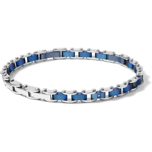 Comete Sums Bracelet Steel Finishes PVD Blue Ubr 1077