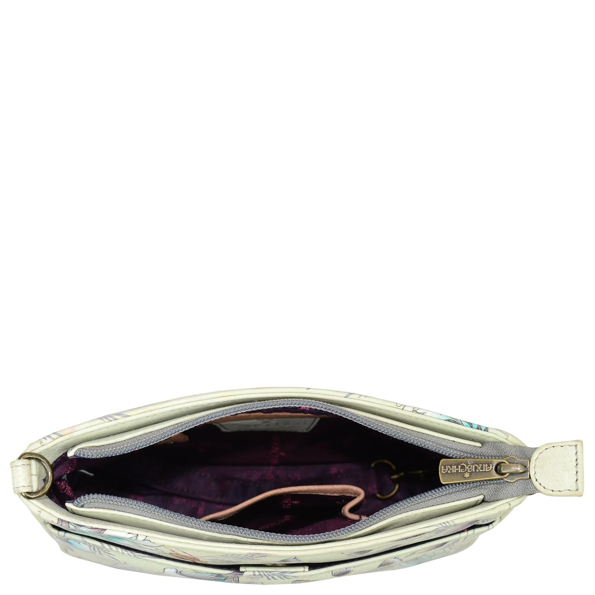 Compact Crossbody With Front Pocket - 636