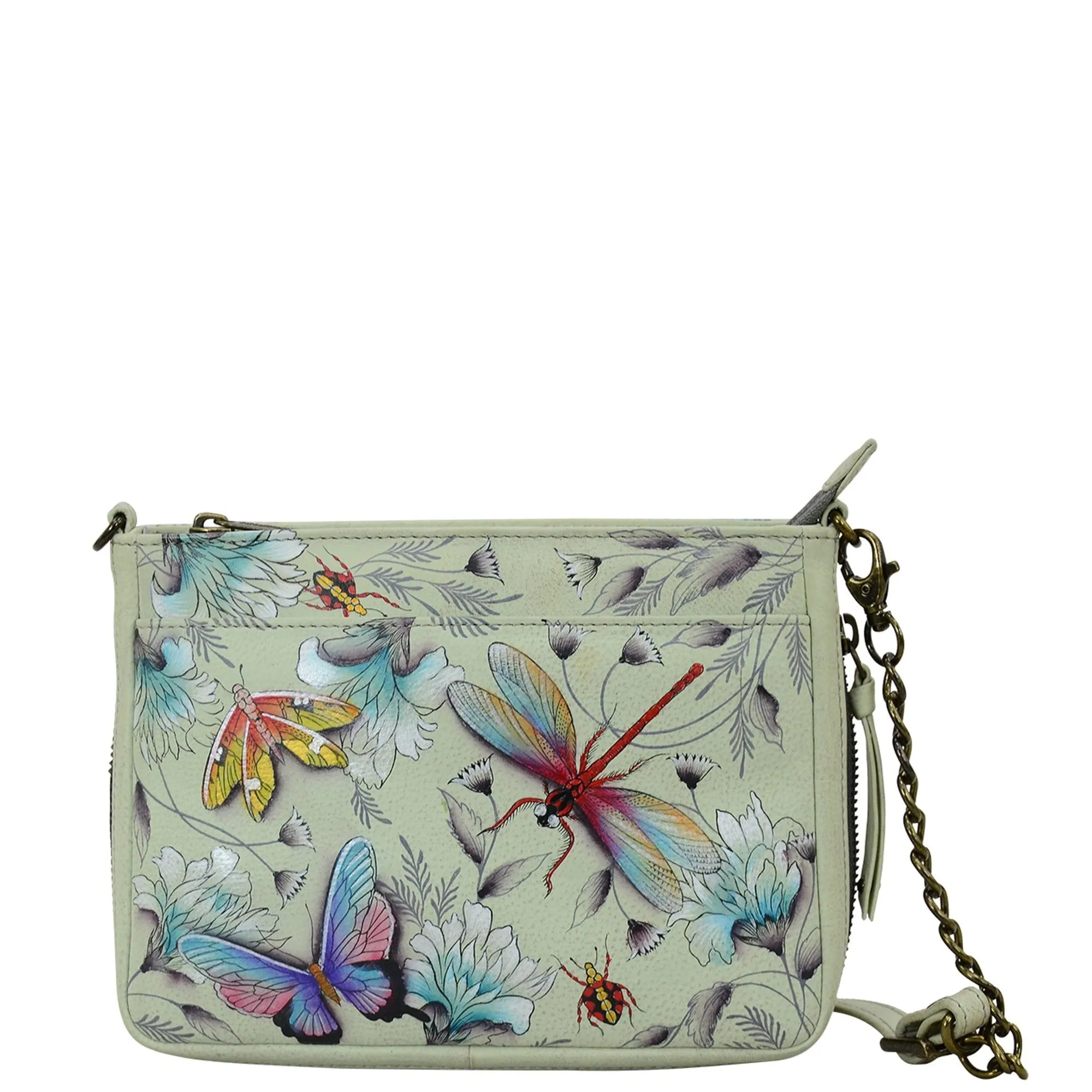 Compact Crossbody With Front Pocket - 636
