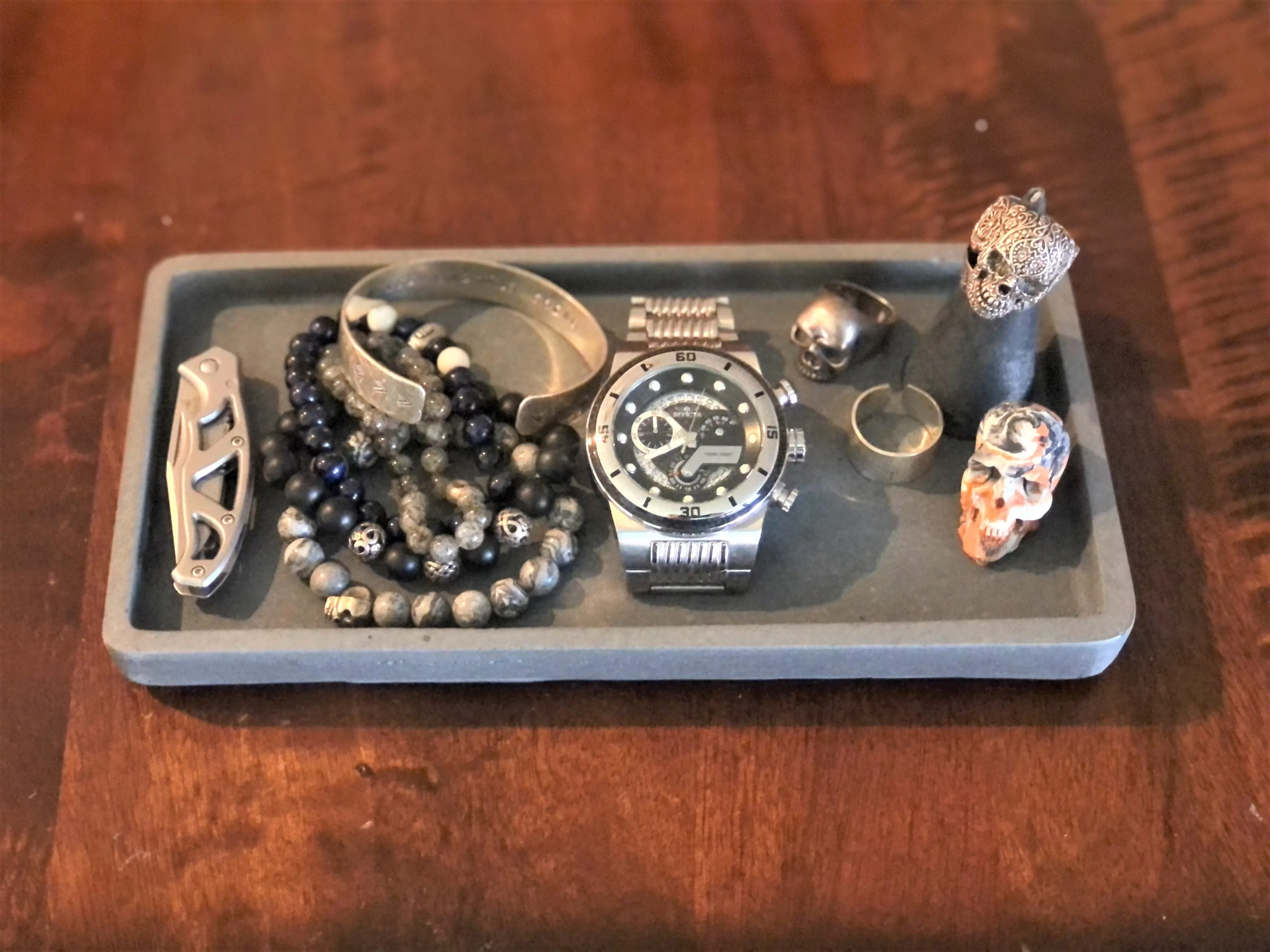 Concrete Catch All Tray