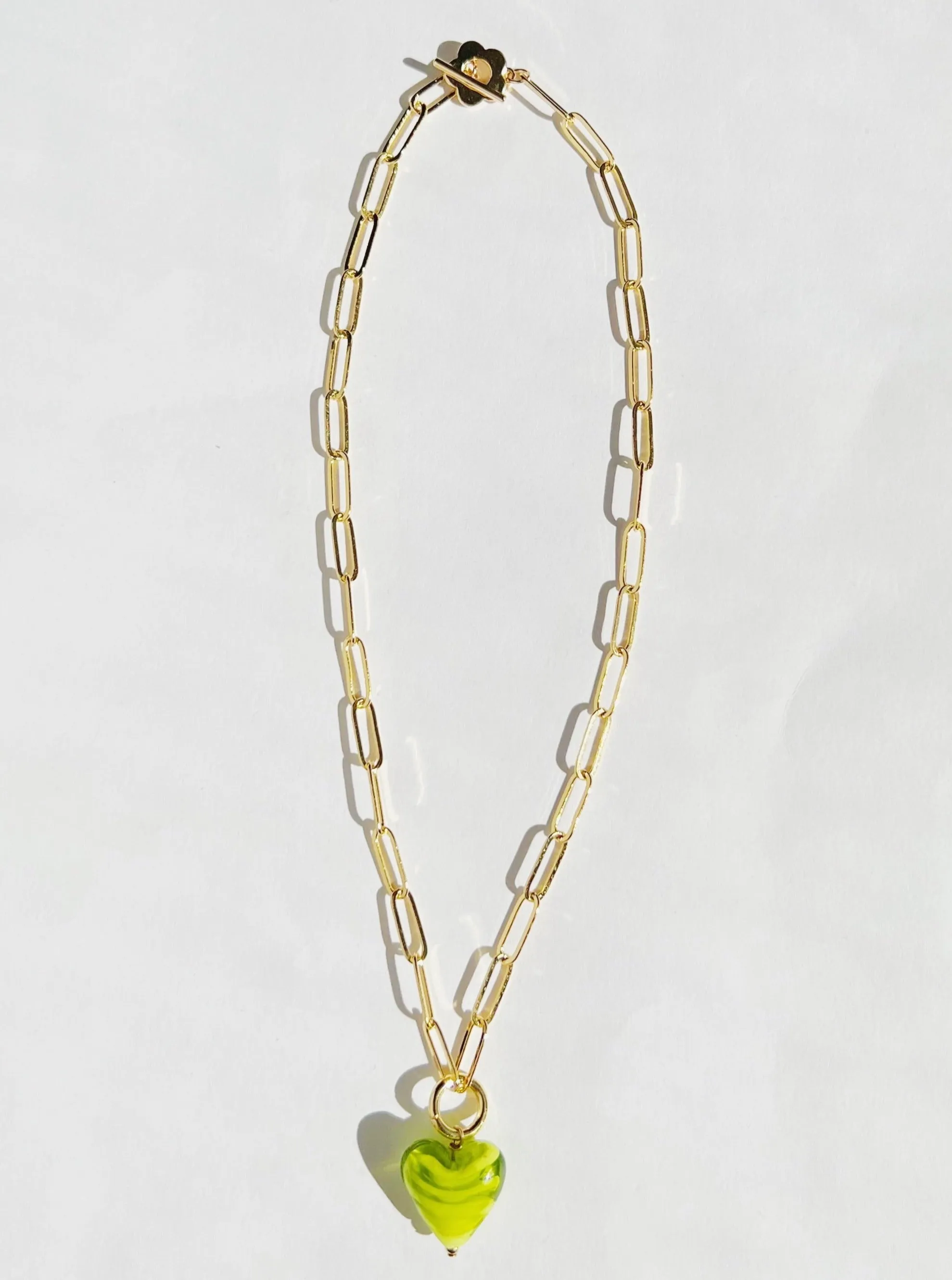 Corazon Verde Necklace
