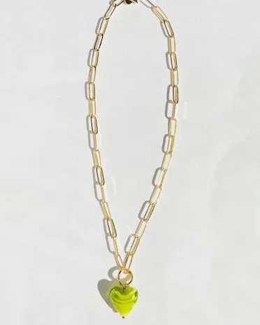 Corazon Verde Necklace
