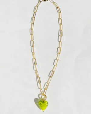 Corazon Verde Necklace
