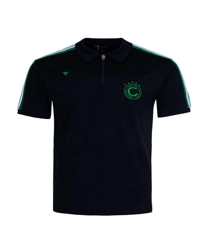 CREVE NINE: Men's Functional Pique Capri Polo